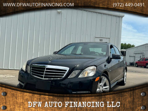 2012 Mercedes-Benz E-Class for sale at Bad Credit Call Fadi in Dallas TX