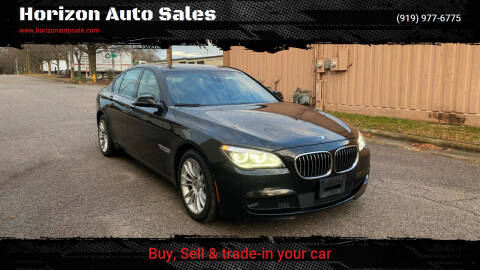 2015 BMW 7 Series for sale at Horizon Auto Sales in Raleigh NC