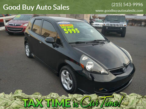 2008 Honda Fit for sale at Good Buy Auto Sales in Philadelphia PA