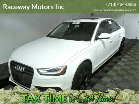 2013 Audi A4 for sale at Raceway Motors Inc in Brooklyn NY