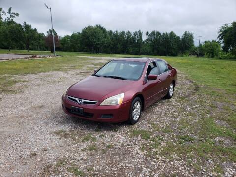 2006 Honda Accord for sale at NOTE CITY AUTO SALES in Oklahoma City OK