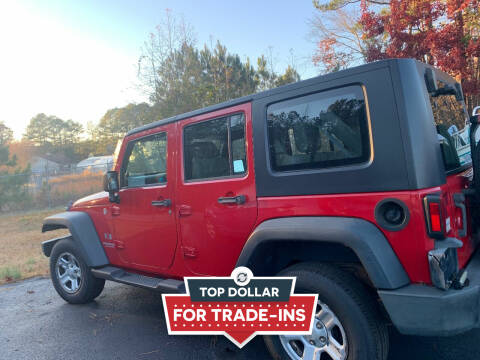 2009 Jeep Wrangler Unlimited for sale at AUTO LANE INC in Henrico NC