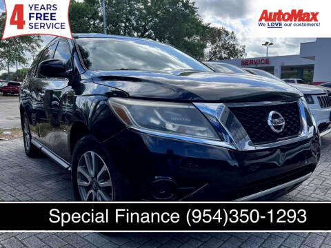 2013 Nissan Pathfinder for sale at Auto Max in Hollywood FL