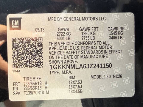 2018 GMC Acadia SLT-1