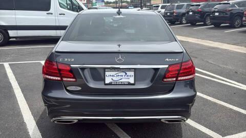 2016 Mercedes-Benz E-Class E 350 4MATIC