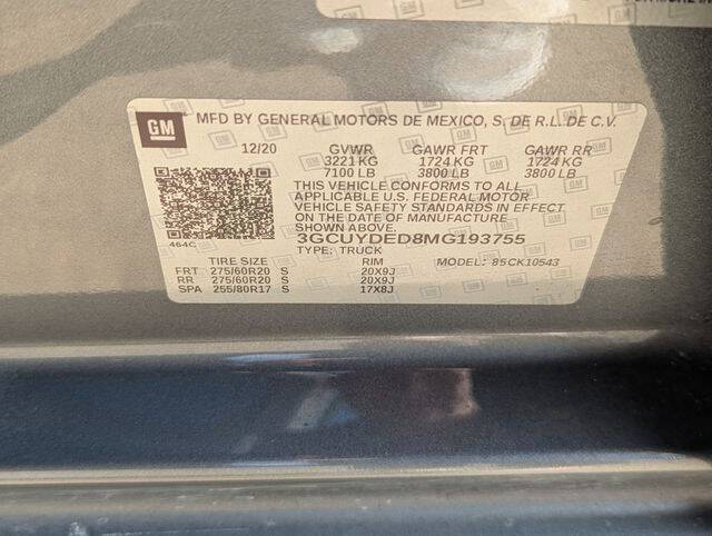 2021 Chevrolet Silverado 1500