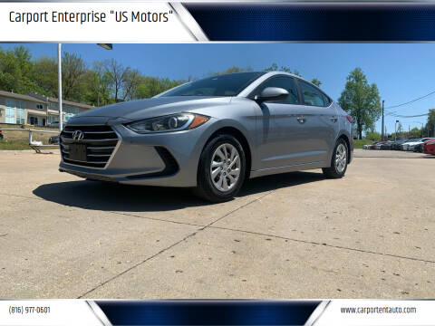 2017 Hyundai Elantra for sale at Carport Enterprise "US Motors" in Kansas City MO