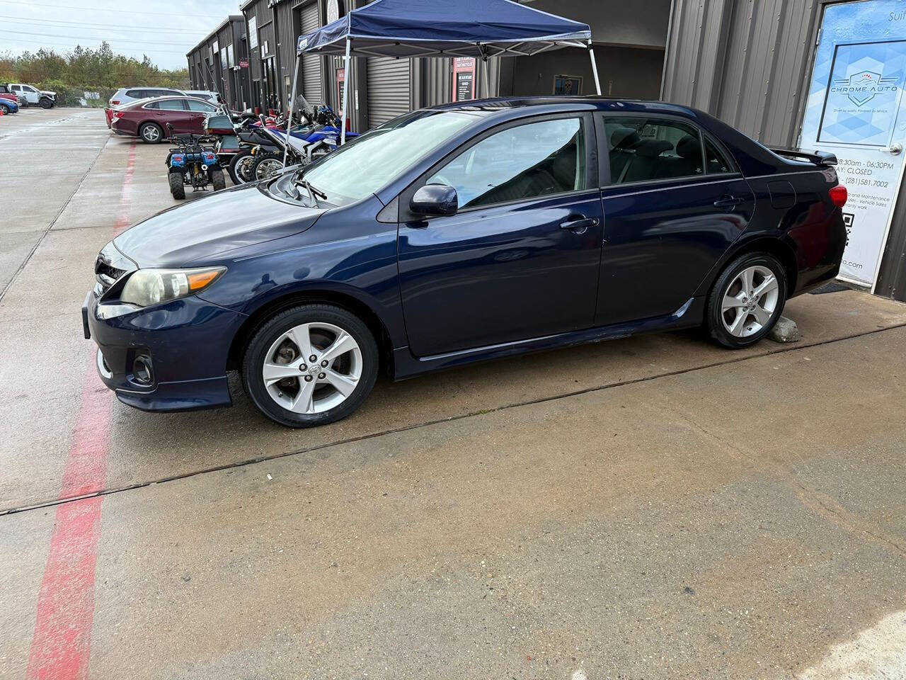 2013 Toyota Corolla for sale at Chrome Auto in Houston, TX