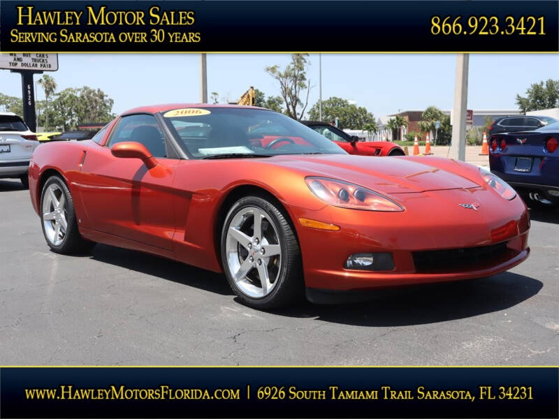 2006 Chevrolet Corvette for sale at Hawley Motor Sales in Sarasota FL