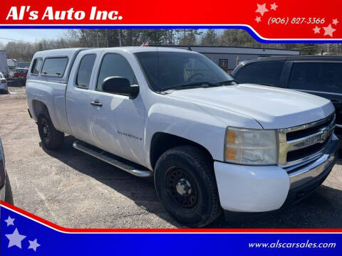 2008 Chevrolet Silverado 1500 for sale at Al's Auto Inc. in Bruce Crossing MI