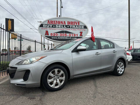 2013 Mazda MAZDA3 for sale at Arizona Drive LLC in Tucson AZ