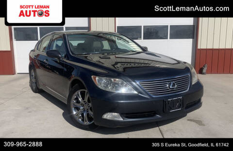2008 Lexus LS 460 for sale at SCOTT LEMAN AUTOS in Goodfield IL