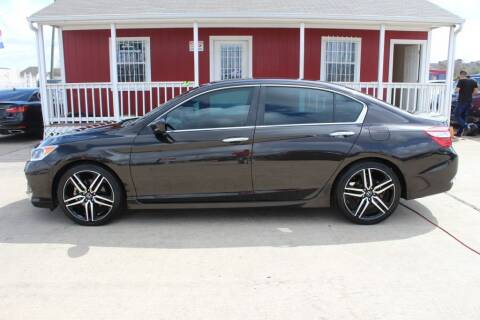 2017 Honda Accord for sale at AMT AUTO SALES LLC in Houston TX