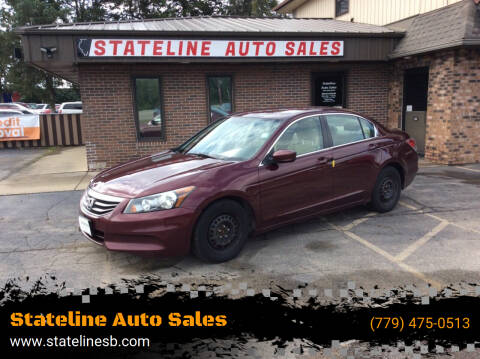 2012 Honda Accord for sale at Stateline Auto Sales in South Beloit IL