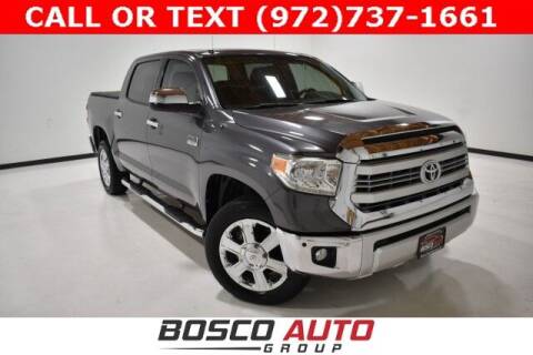 2014 Toyota Tundra for sale at Bosco Auto Group in Flower Mound TX