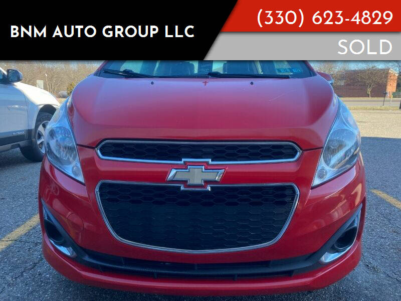 2015 Chevrolet Spark for sale at BNM AUTO GROUP LLC in Leavittsburg OH