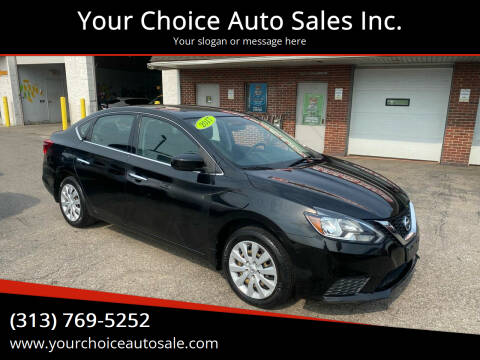 2017 Nissan Sentra for sale at Your Choice Auto Sales Inc. in Dearborn MI