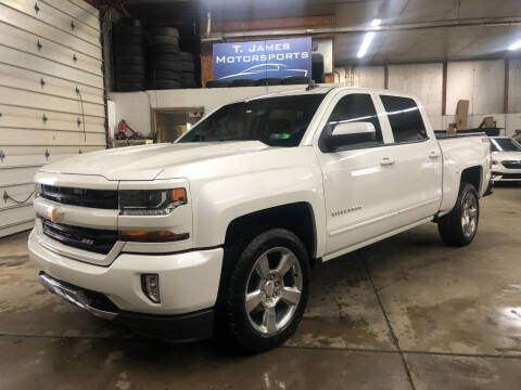 2018 Chevrolet Silverado 1500 for sale at T James Motorsports in Gibsonia PA