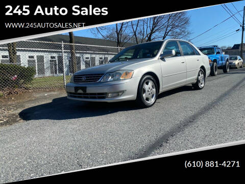 2003 Toyota Avalon for sale at 245 Auto Sales in Pen Argyl PA