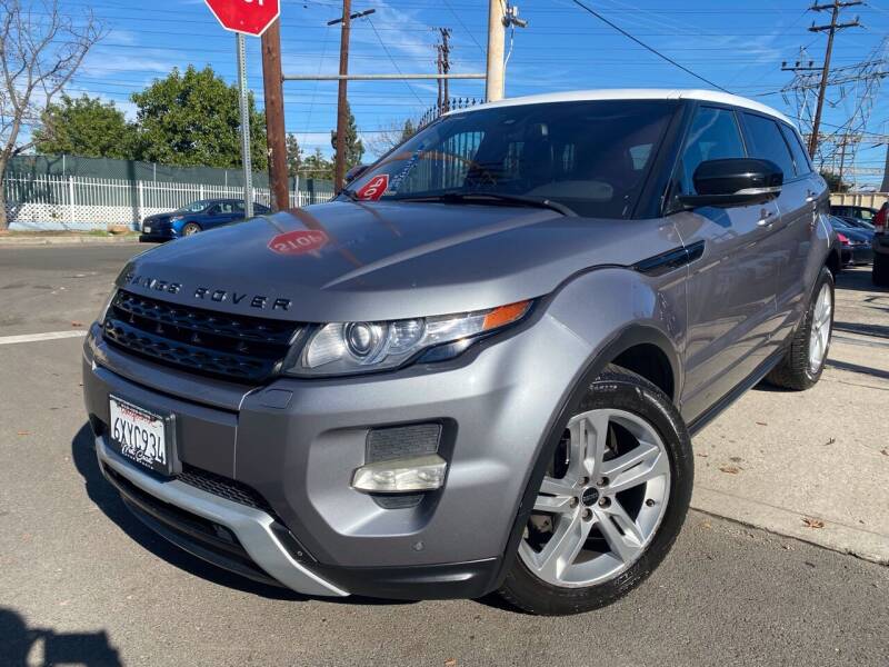 2012 Land Rover Range Rover Evoque for sale at West Coast Motor Sports in North Hollywood CA