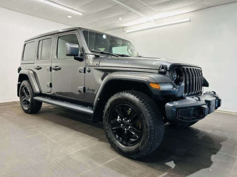 2020 Jeep Wrangler Unlimited for sale at Champagne Motor Car Company in Willimantic CT