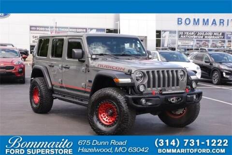 2021 Jeep Wrangler Unlimited for sale at NICK FARACE AT BOMMARITO FORD in Hazelwood MO