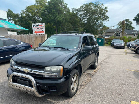 2007 Chevrolet TrailBlazer for sale at AutoPro Virginia LLC in Virginia Beach VA