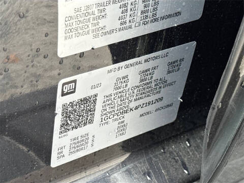 2023 Chevrolet Silverado 1500