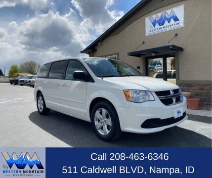2013 Dodge Grand Caravan for sale at Western Mountain Bus & Auto Sales in Nampa ID