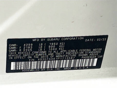 2023 Subaru Impreza