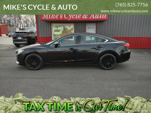 2016 Mazda MAZDA6 for sale at MIKE'S CYCLE & AUTO in Connersville IN