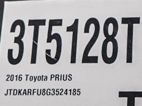 2016 Toyota Prius Four