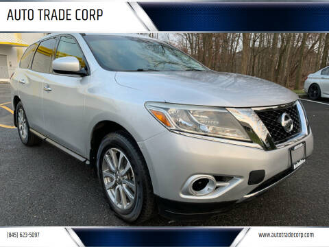 2013 Nissan Pathfinder for sale at AUTO TRADE CORP in Nanuet NY