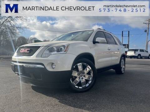 2010 GMC Acadia for sale at MARTINDALE CHEVROLET in New Madrid MO