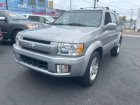 2001 Infiniti QX4 for sale at ANYTIME 2BUY AUTO LLC in Oceanside CA