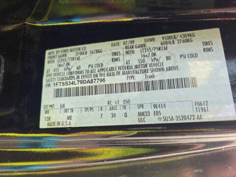 2009 Ford E-Series E-350 SD