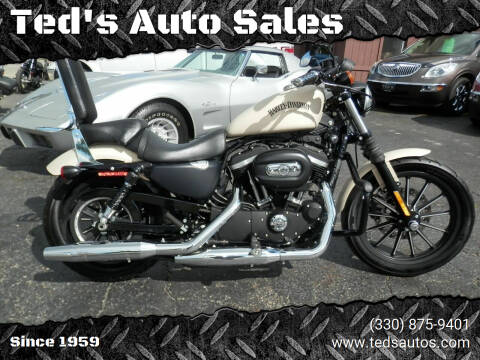 2015 HARLEY DAVIDSON XL883N IRON for sale at Ted's Auto Sales in Louisville OH