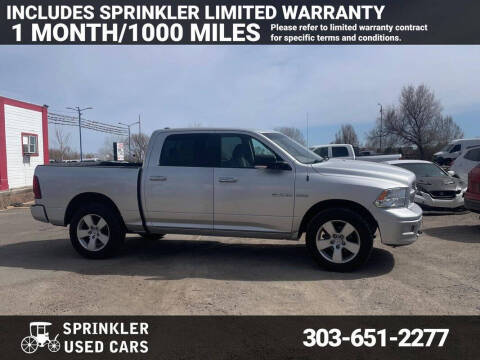 2010 Dodge Ram 1500 for sale at Sprinkler Used Cars in Longmont CO