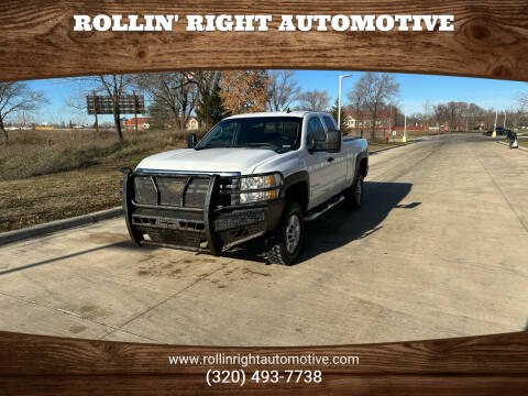 2011 Chevrolet Silverado 2500HD for sale at Rollin' Right Automotive in Saint Cloud MN
