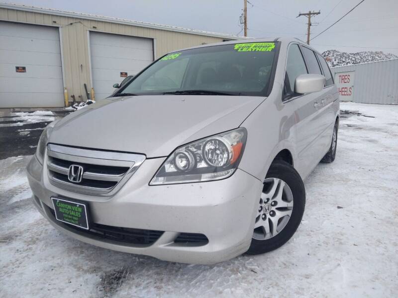 2006 Honda Odyssey for sale at Canyon View Auto Sales in Cedar City UT