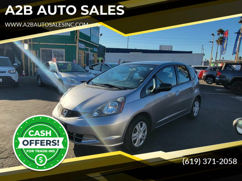 2009 Honda Fit for sale at A2B AUTO SALES in Chula Vista CA