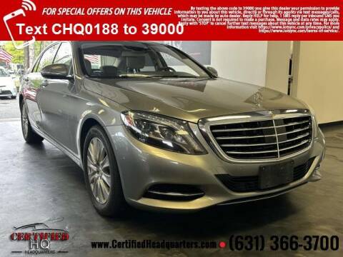 2014 Mercedes-Benz S-Class for sale at CERTIFIED HEADQUARTERS in Saint James NY