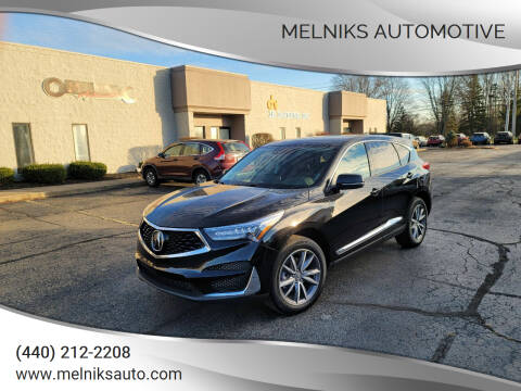 2021 Acura RDX for sale at Melniks Automotive in Berea OH