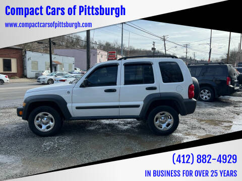 2007 Jeep Liberty for sale at Compact Cars of Pittsburgh in Pittsburgh PA