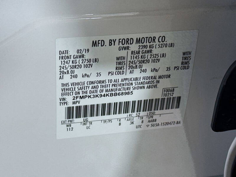 2019 Ford Edge Titanium