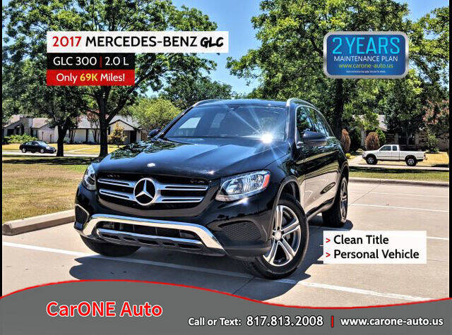 2017 Mercedes-Benz GLC for sale at CarONE Auto in Garland TX