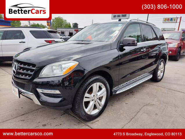 2013 Mercedes-Benz M-Class for sale at Better Cars in Englewood CO