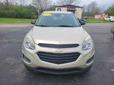 2016 Chevrolet Equinox for sale at Knauff & Sons Motor Sales in New Vienna OH