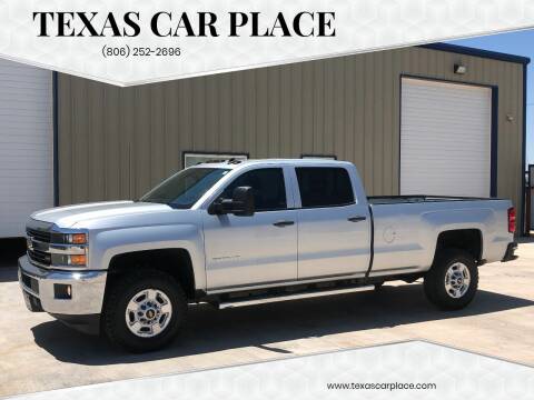 2015 Chevrolet Silverado 2500HD for sale at TEXAS CAR PLACE in Lubbock TX