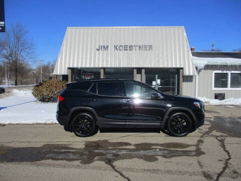 2019 GMC Terrain for sale at JIM KOESTNER INC in Plainwell MI